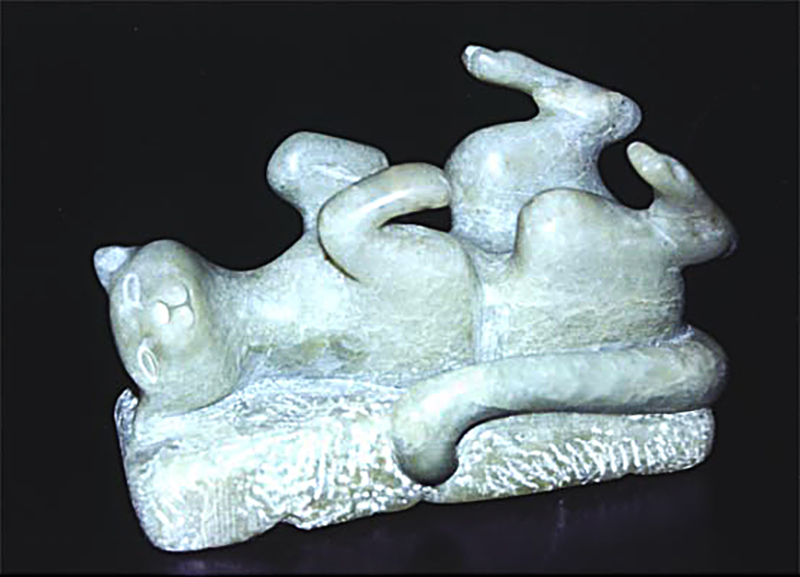 Sculpture Murble Cat