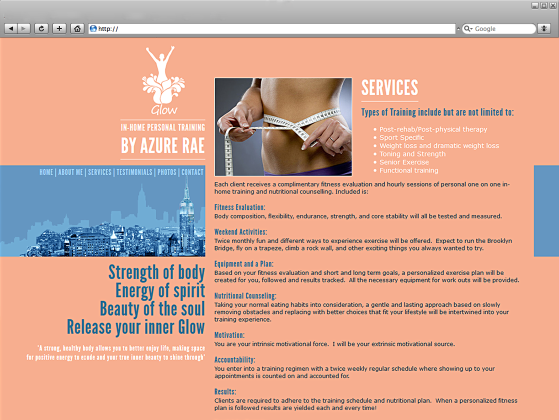 web disign, services